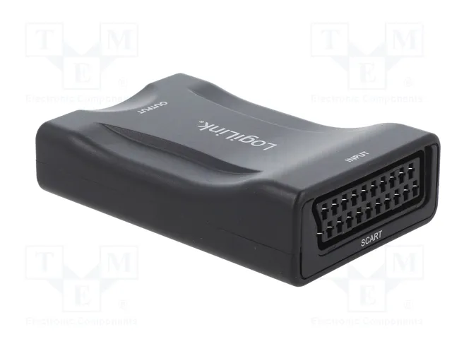 LOGILINK Convertidor de vídeo SCART a HDMI 1080p CV0160 negro LOGILINK Convertidor de vídeo SCART a HDMI 1080p CV0160 negro