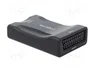 LOGILINK Convertidor de vídeo SCART a HDMI 1080p CV0160 negro