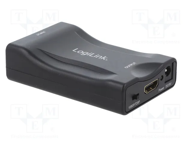 LOGILINK Convertidor de vídeo SCART a HDMI 1080p CV0160 negro LOGILINK Convertidor de vídeo SCART a HDMI 1080p CV0160 negro