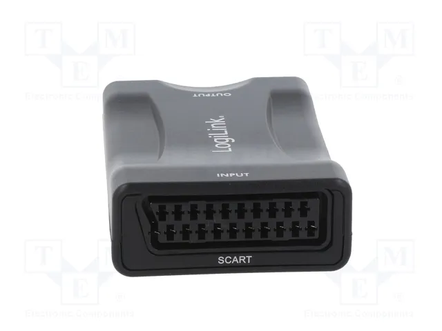 LOGILINK Convertidor de vídeo SCART a HDMI 1080p CV0160 negro LOGILINK Convertidor de vídeo SCART a HDMI 1080p CV0160 negro
