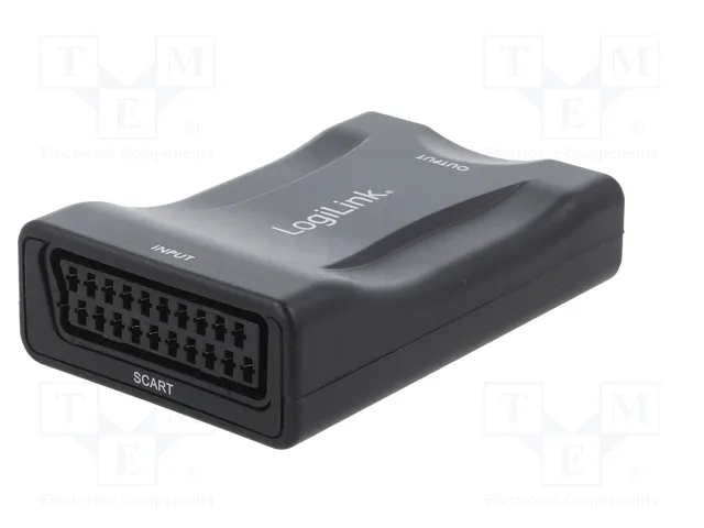 LOGILINK Convertidor de vídeo SCART a HDMI 1080p CV0160 negro LOGILINK Convertidor de vídeo SCART a HDMI 1080p CV0160 negro