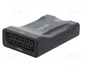 LOGILINK Convertidor de vídeo SCART a HDMI 1080p CV0160 negro