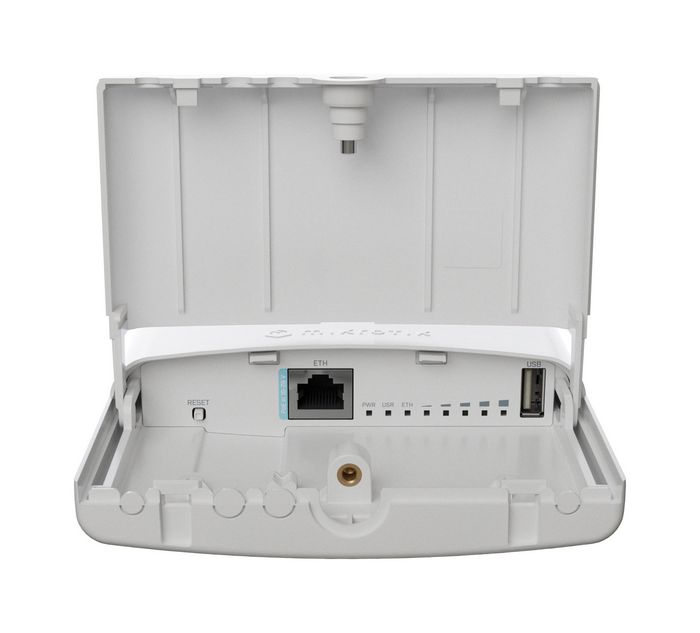 MikroTik NetBox 5 ax Router 800 MHz, Wi-Fi 6 (802.11a/n/ac/ax) Dual-Chain 2400 Mbit/s 5 GHz, 256 MB RAM, PoE, USB Type A