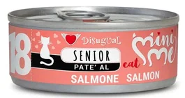 Disugual Mini-Me Senior Salmón Alimento Húmedo para Perros Adultos Mayores 12 Latas de 85gr