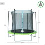 Color Baby Trampolín Aktive D305Xh256 cm - Máx 120kg