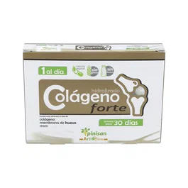 Pinisan Colageno Forte - Colágeno con MSM y Magnesio para Articulaciones - 30 Cápsulas