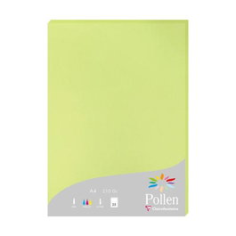 CLAIREFONTAINE Papel Pollen A4 210g 25H Verde Yema