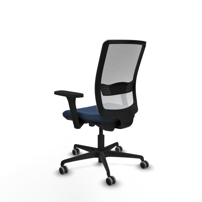 PIQUERAS Y CRESPO Silla de oficina Haches Azul marino y Blanco PIQUERAS Y CRESPO Silla de oficina Haches Azul marino y Blanco