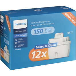 Philips Micro X-clean Water Filter Cartridges 12pcs