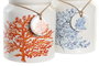 DKD Home Decor Set de 5 Botes para Utensilios Coral CORAL 22, 1 L