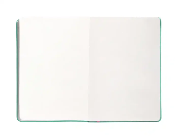 Antartik Notes Cuaderno A4 Tapa Dura 100 Hojas Lisas 80 gr Rosa y Turquesa