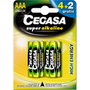 Cegasa Pilas Super Alcalina LR03 Blíster 4+2 Gratis