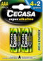 Cegasa Pilas Super Alcalina LR03 Blíster 4+2 Gratis