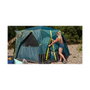 Coleman Tienda de Campaña Octágono 8 Personas BlackOut, 15.7 m², Estructura Rígida, WeatherTec, Verde y Amarillo