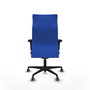 PIQUERAS Y CRESPO Sillón Albacete Azul con Mecanismo Sincro y Brazos 1D
