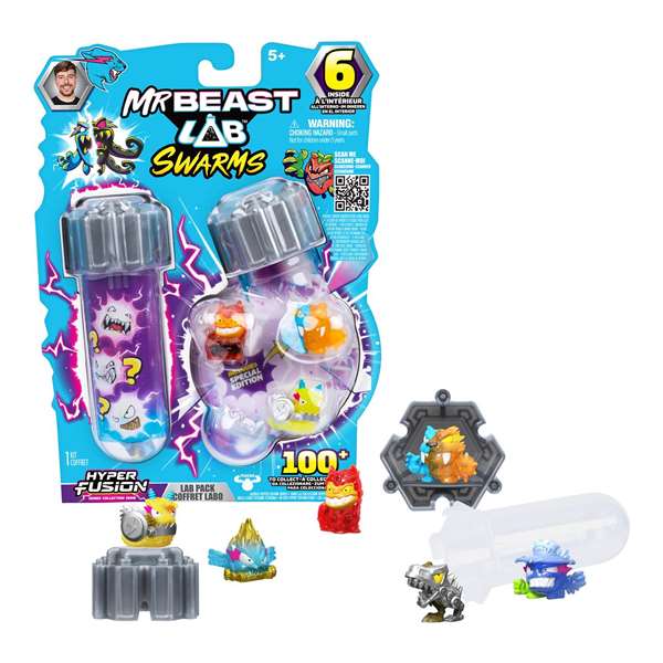 Moose Figura MrBeast Lab Swarms Serie 4 - Modelos Surtidos