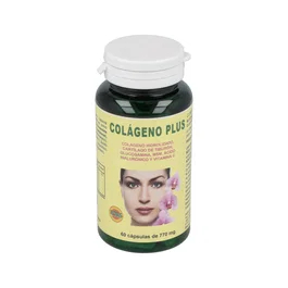 ROBIS Colageno Plus 60 Capsulas - Colageno Hidrolizado con Cartilago de Tiburon 25%, Glucosamina, MSM, Acido Hialuronico y Vitamina C para Articulaciones y Piel