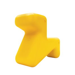 Alessi UNS07 Asiento Jirafa Doraff Amarillo Diseño Ben van Berkel UNStudio Polietileno Juguete