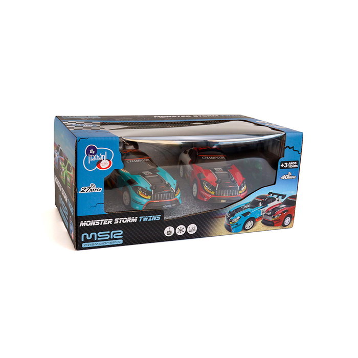 Tachan Coches R/C Rally Storm Twin Doble Frecuencia 1:26 T01019