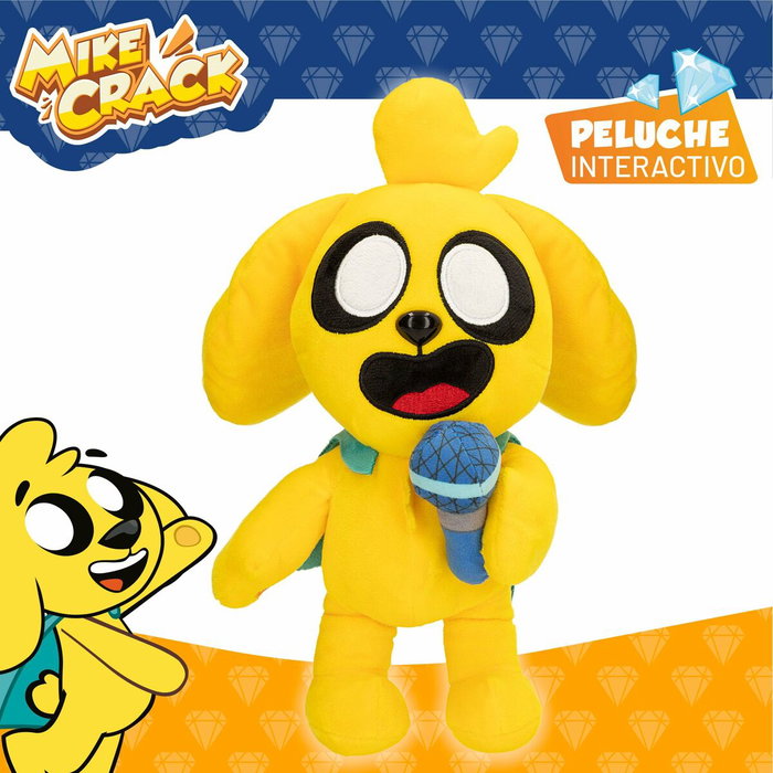 Color Baby Peluche Mike Crack interactivo 25 cm con sonidos y melodías