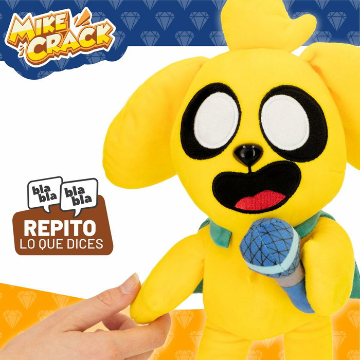 Color Baby Peluche Mike Crack interactivo 25 cm con sonidos y melodías