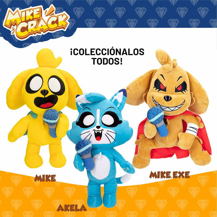 Color Baby Peluche Mike Crack interactivo 25 cm con sonidos y melodías