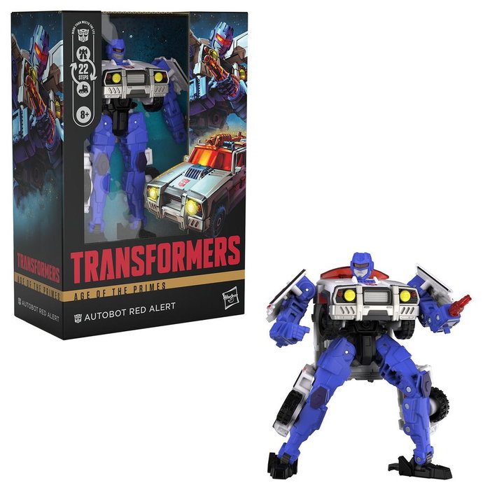 Hasbro Transformers Age Of The Primes Figura de Acción Autobot Red Alert Voyager Class 17.5 cm Incluye Accesorios Bajo Licencia TOMY Hasbro Transformers Age Of The Primes Figura de Acción Autobot Red Alert Voyager Class 17.5 cm Incluye Accesorios Bajo Licencia TOMY