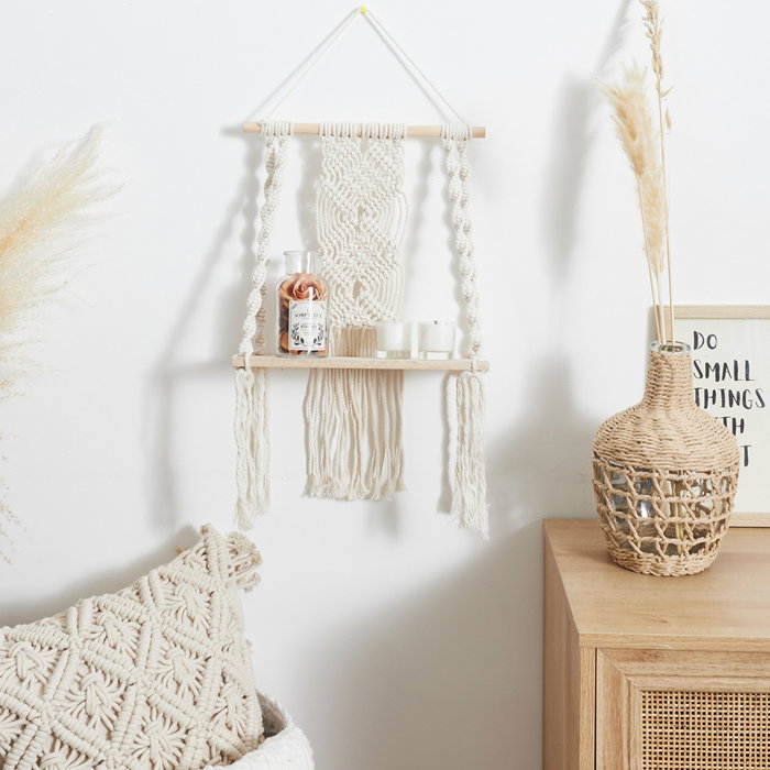 Home Deco Factory Estante 1 Balda L.30 cm Boho Home Deco Factory Estante 1 Balda L.30 cm Boho