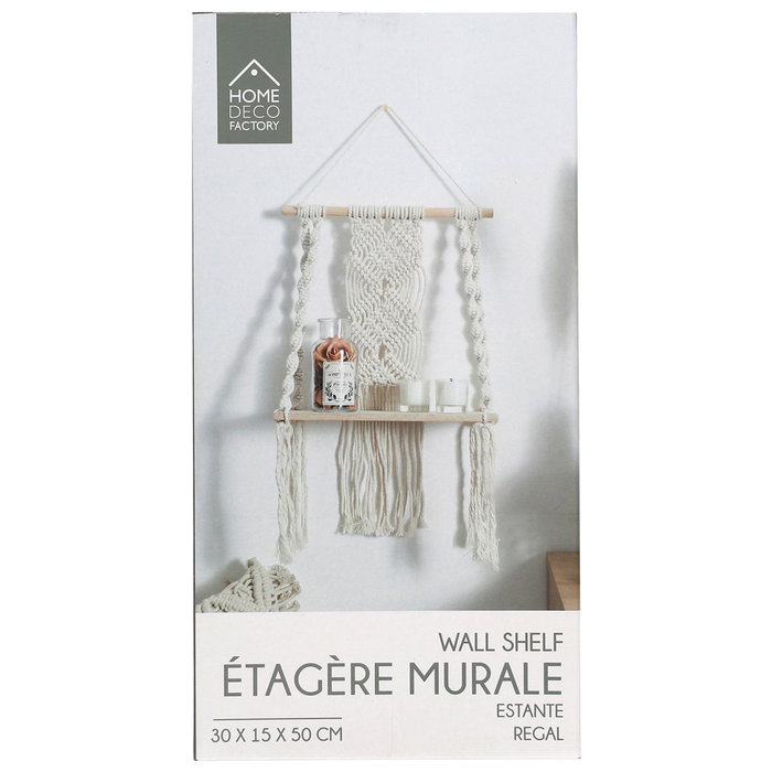 Home Deco Factory Estante 1 Balda L.30 cm Boho Home Deco Factory Estante 1 Balda L.30 cm Boho