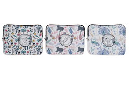 DKD Home Decor Funda iPad Tropical Multicolor Poliéster y Algodón 36 x 28 x 2 cm