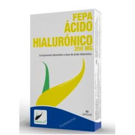 FEPADIET Ácido Hialurónico 40 Cápsulas Complemento Alimenticio Articulaciones y Piel