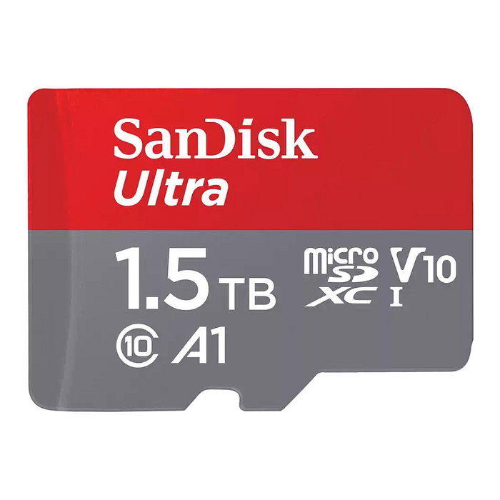 Sandisk Ultra 1.5TB MicroSDXC UHS-I Clase 10 V10 150MB/s con Adaptador SD Sandisk Ultra 1.5TB MicroSDXC UHS-I Clase 10 V10 150MB/s con Adaptador SD