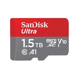 SanDisk Ultra 1,5 TB MicroSDXC UHS-I Clase 10 con adaptador SD