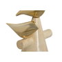 DKD Home Decor Figura de Pájaros en Resina Dorado y Marfil