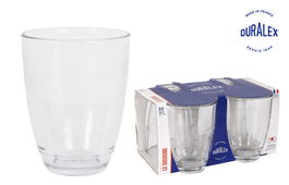 Duralex Set 4 Vasos Gigogne Transparente 360 cc (8 Cajas)