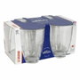 Duralex Set de 4 Vasos Gigogne Transparentes 360cc