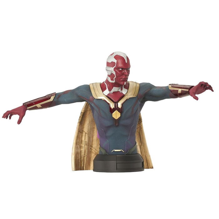 Diamond Select Toys Mini Busto Marvel Visión 1/6 15 cm Serie Wandavisión Diamond Select Toys Mini Busto Marvel Visión 1/6 15 cm Serie Wandavisión