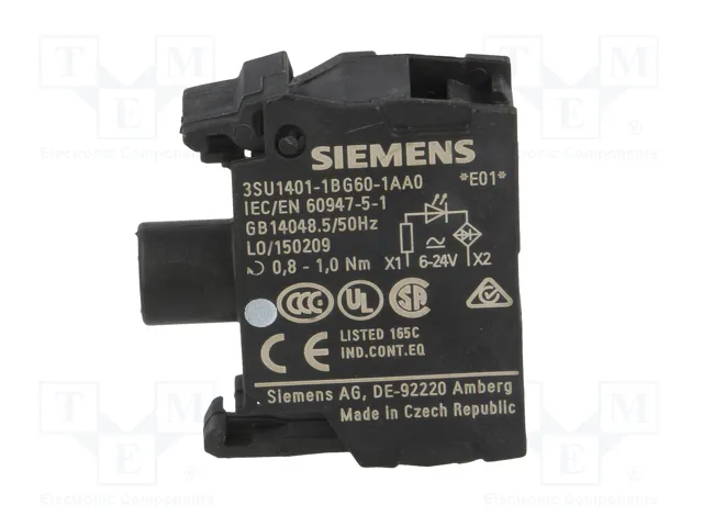 SIEMENS Elemento iluminador LED 22mm Blanco