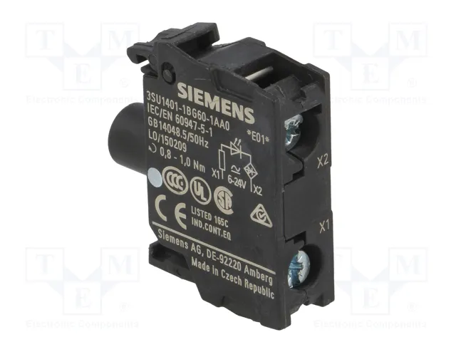 SIEMENS Elemento iluminador LED 22mm Blanco