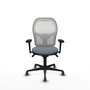 PIQUERAS Y CRESPO Silla de oficina Jorquera Gris y Blanco