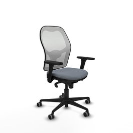 PIQUERAS Y CRESPO Silla de oficina Jorquera Gris y Blanco