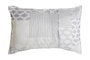 DKD Home Decor Cojín Patchwork Beige y Gris