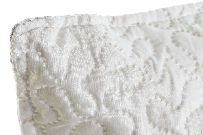DKD Home Decor Cojín Patchwork Beige y Gris