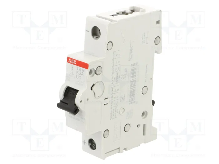 ABB S200M UC Interruptor Magnetotérmico 2A 1 Polo ABB S200M UC Interruptor Magnetotérmico 2A 1 Polo