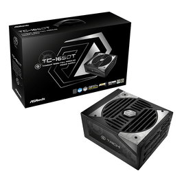 ASRock TC-1650T Fuente de Alimentación ATX 1650W 80 Plus Titanium Negro - Taichi Series, Totalmente Modular, ATX 3.1