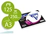 Clairefontaine Papel Fotocopiadora Color DCP Coated Glossy Din A3 250 Gramos Paquete de 125 Hojas