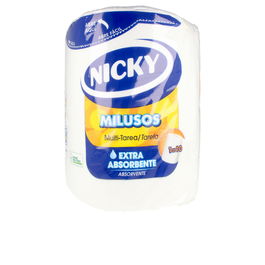 Nicky MULTIUSOS Papel de Cocina Extra Absorbente 1 = 10 Rollos