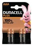 Duracell Plus Power AAA Pack de 4 pilas alcalinas 1.5V DpbLR3B4
