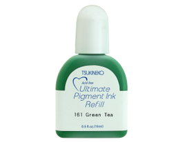 Tsukineko Tinta VERSACOLOR té verde opaca recarga 15ml
