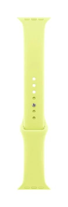 Apple Correa para reloj inteligente Watch Hermès 40mm talla S/M Amarillo neón para Series 7, 9, SE 3, 10
